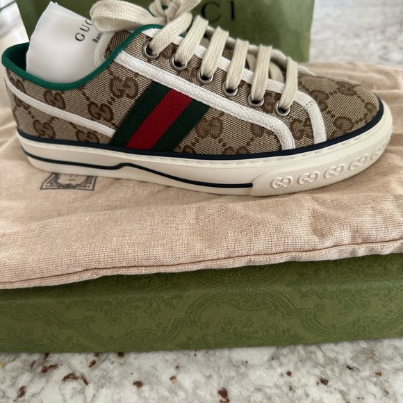 5.5 Gucci authentic! Brown - Picture 6 of 11
